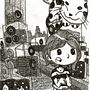 ALICE'S BACKLAND  . Ilustrație tradițională, Desen, Desen artistic & Ilustrație cu cerneală de Mario Rodrigo Romero - 07.01.2026