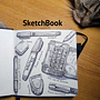 Sketchbook. Traditional illustration, Pencil Drawing, Drawing, and Sketchbook project by Ana Eliza Pérez Gutiérrez - 07.25.2026