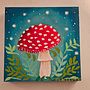 Magic Mushroom painting. Artes plásticas projeto de beleszovewildish - 06.08.2026
