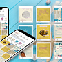 Sea Themed Skincare Instagram Feed Design Ein Projekt aus dem Bereich Design und Grafikdesign von asmauaa98 - 23.08.2026