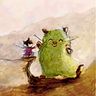 Cuento Crock . Ilustrasi Digital proyek oleh Ale Ilustraciones - 08.06.2018