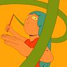 Powerade & Olympia. Turnerin Ein Projekt aus dem Bereich Werbung, Animation von Figuren, 2-D-Animation und Digitale Illustration von offbeat estudio - 25.03.2025