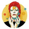 Ilustraciones tributo a David Bowie 1