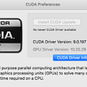 Problema CUDA + High Sierra 1
