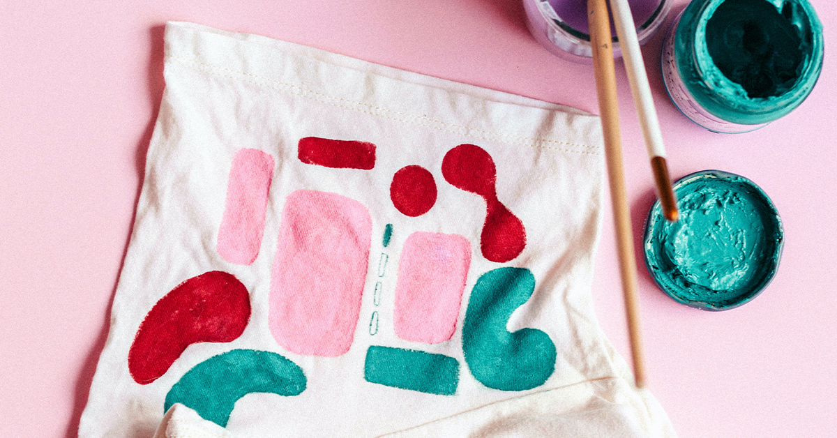 Cómo hacer sellos con material casero para estampar prendas - Main Image