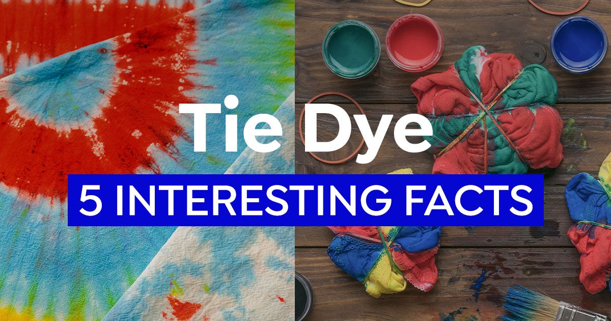 A vibrant tie-dye design on fabric