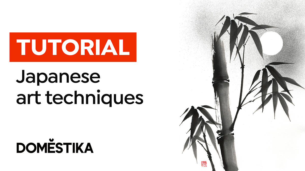 Introduction to Sumi e Painting: 5 Basic Ink Techniques Domestika