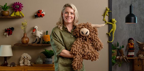 Free Download: Crochet Pattern for Morag the Highland Cow by Kerry Lord