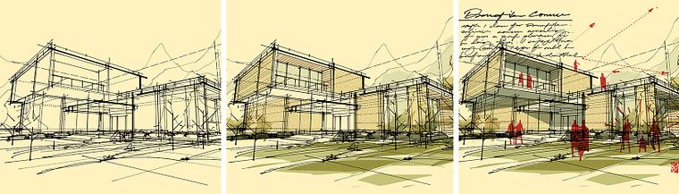 Architectural Sketch with Morpholio Trace App