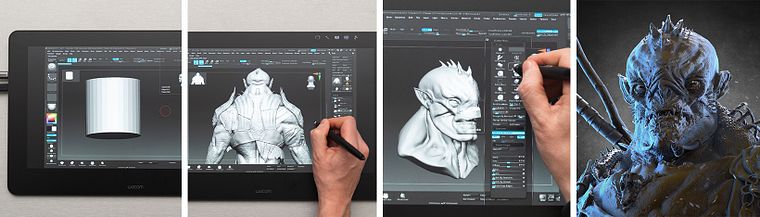 3D Character Modeling for Organic and Hard Surfaces