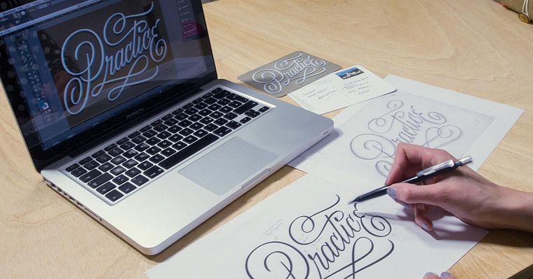 Os segredos dourados do lettering