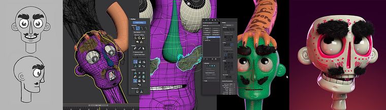Produzione di progetti animati 3D