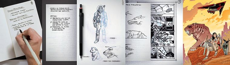 Capturing Stories in Fantasy Comics