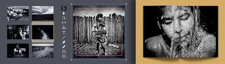 Edição de fotolivros e narrativa visual