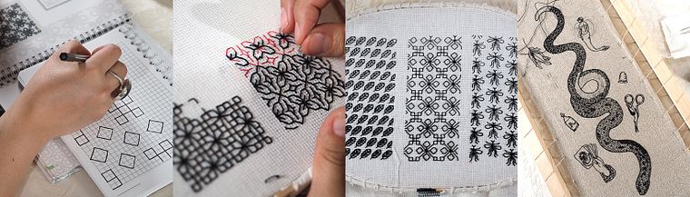 Introduction to Blackwork Embroidery