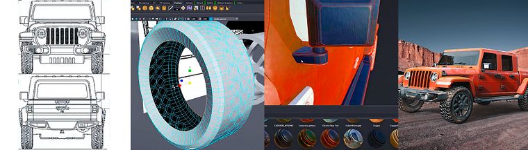 Introduction to 3D Vehicle Modeling