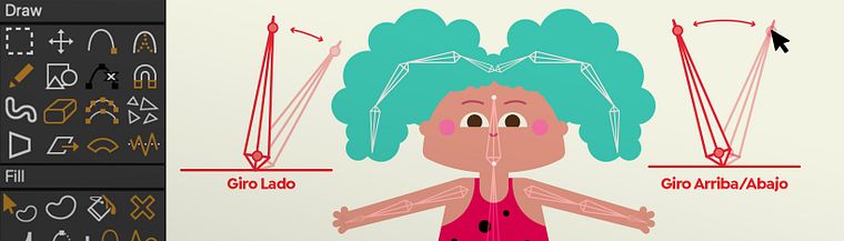 Rigging e animação de personagens em Moho