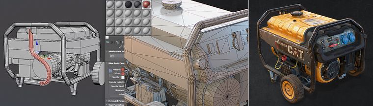 Creación de props realistas para videojuegos
