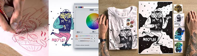 Creation of an Illustrated Personal Identity
