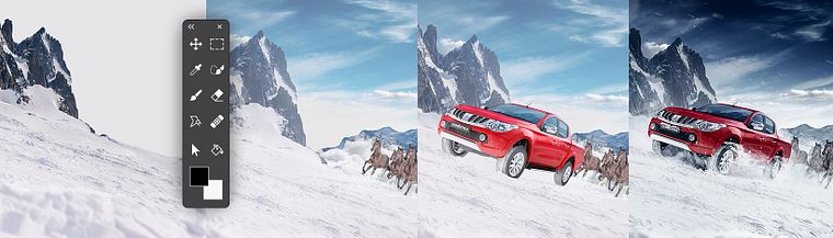 Photograph Retouching for Advertising