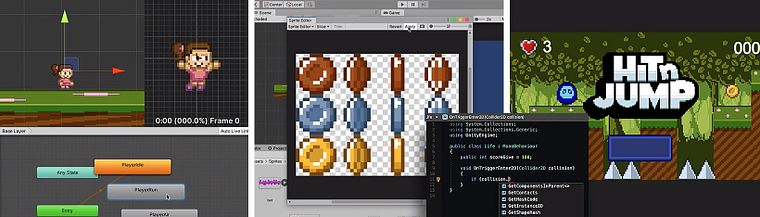 Création de jeux vidéo de plateformes avec Unity