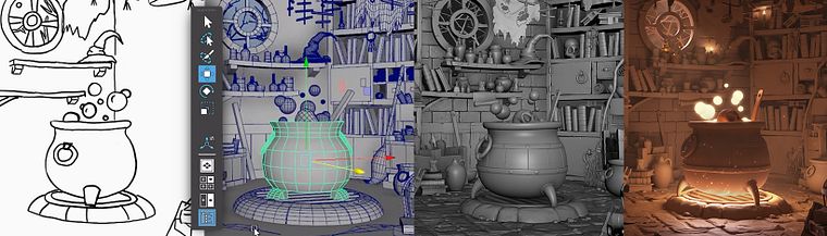 Crearea de scene 3D de la zero în Maya