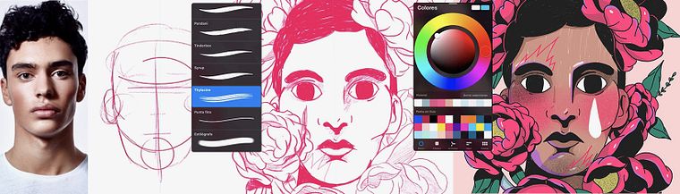 Cyfrowe portrety w Twoim stylu z Procreate