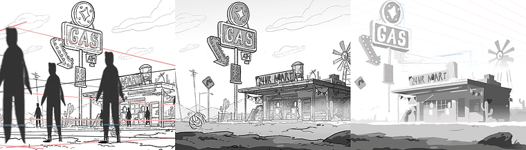 Digital Background Painting for Animation