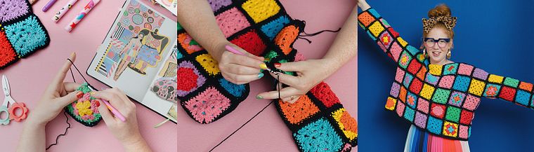 Granny square de crochê: crie sua própria malha