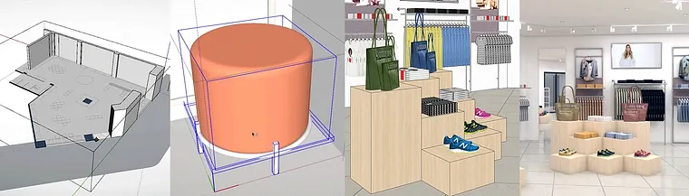 Crearea de proiecte de design interior cu SketchUp