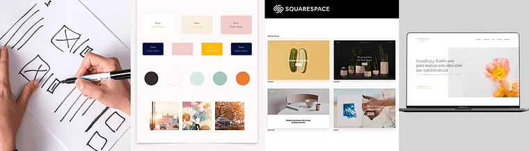 Schöpfung einer Webseite in Squarespace