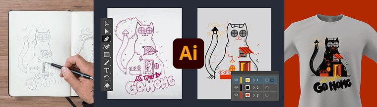 Illustrated T-Shirts: Create Your Collection