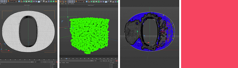 Lettering 3D animado com X-Particles