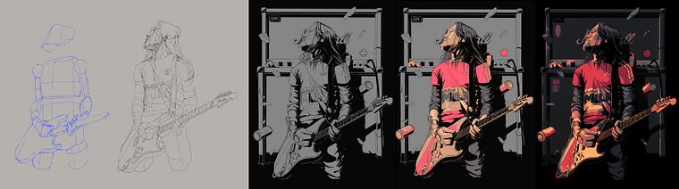 Ilustração a todo volume com Procreate