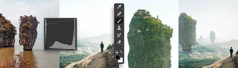Photoshop'ta Fotomontaj: Fütüristik Bir Evren Yaratın