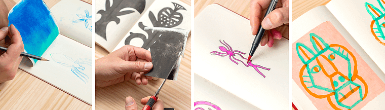 Carnet d’artiste : explorez différentes techniques d’illustration