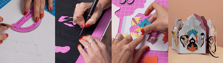 Paper Cutting Illustration: Create Extraordinary Books