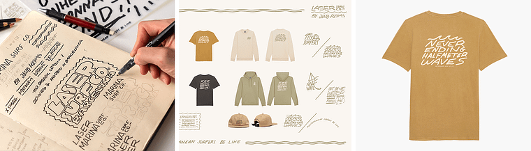 Design e criação de coleção de roupa partindo do zero
