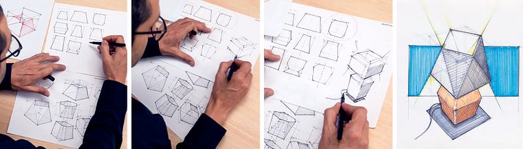 Technical Drawing Techniques for 3D Representation