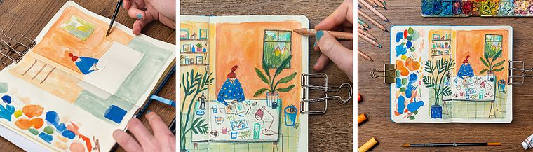 Exploratory Sketchbook: Find Your Drawing Style