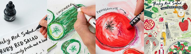 Illustrated Recipes: Making Delicious Art