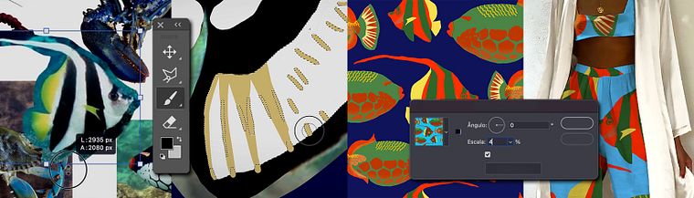 Textile Pattern Design with Photoshop