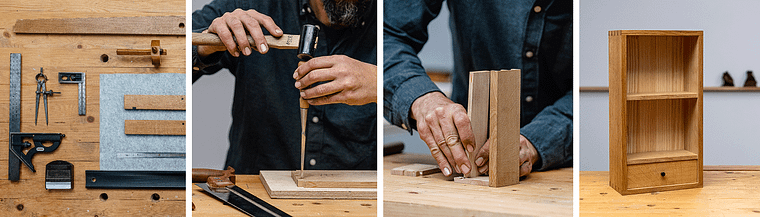 Möbeltischlerei: Möbelbau mit Handwerkzeugen