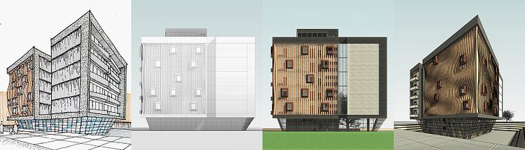 Parametrische Gebäudemodellierung mit Revit