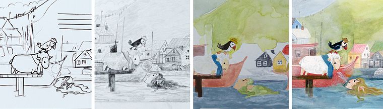 Experimental Techniques through Children’s Illustration