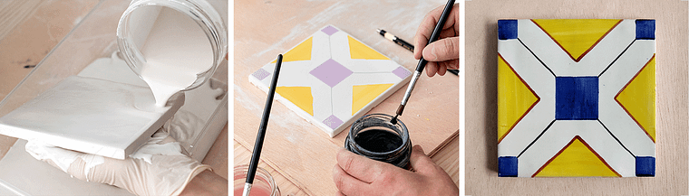 Design e criação de azulejos portugueses