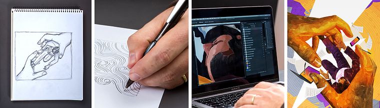 Techniques d'illustration artistique : du concept au dessin