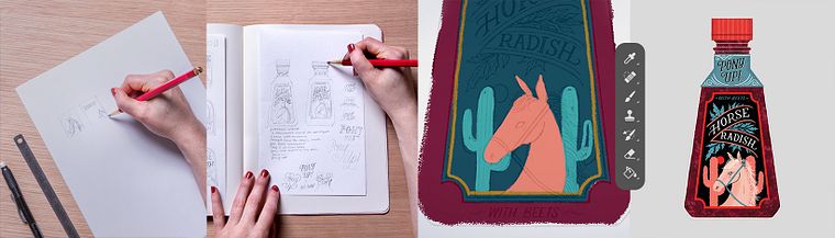 Packaging Illustration: Create Imaginative Product Designs