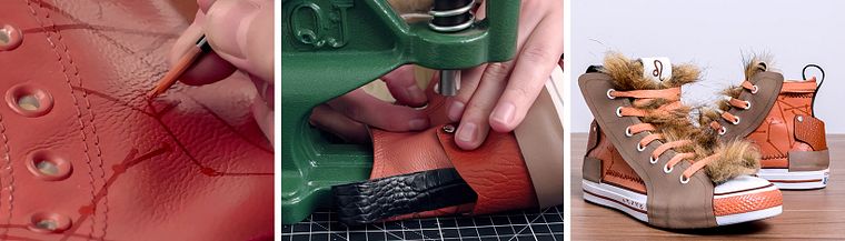 Customizing Sneakers with Paint and Other Materials