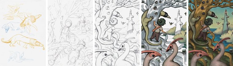 Fantasy Illustrations for Children